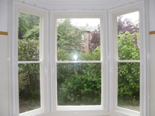 A Clearview secondary glazed window.